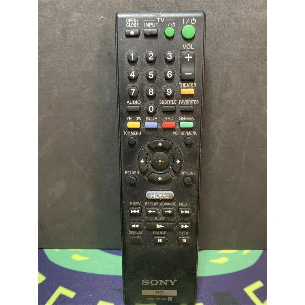 SONY BD RMT-B107A Bluetooth Remote Control A1